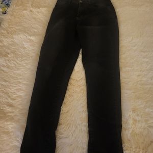 Black skinny jeans size 4 .